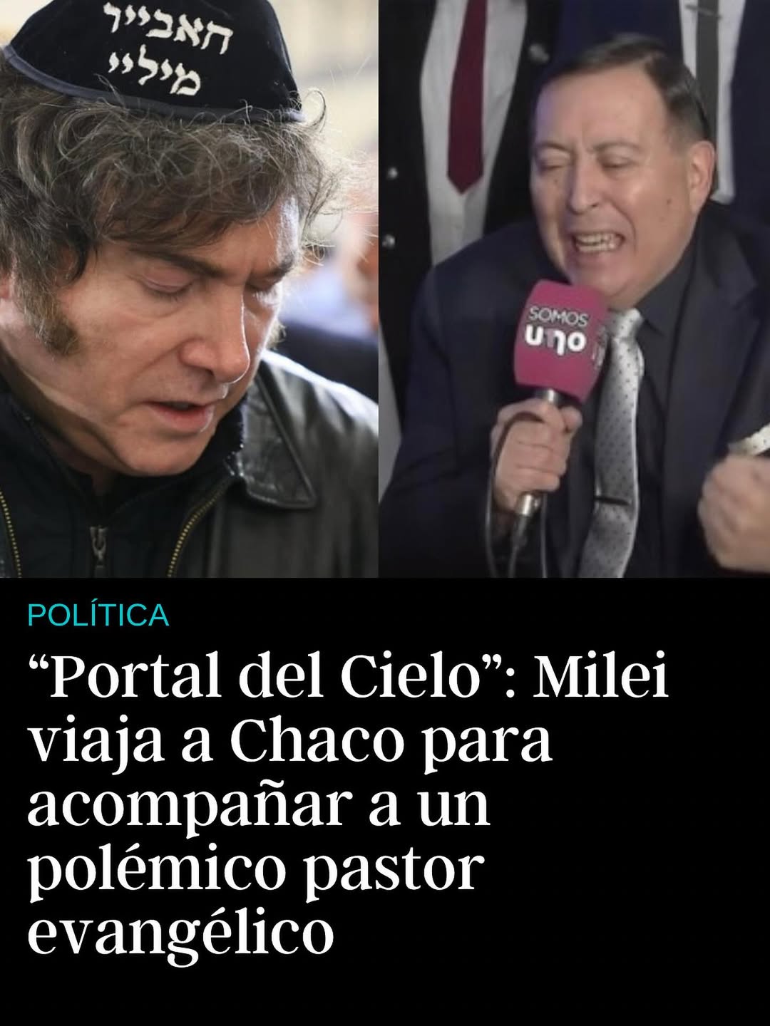 Milei visita Chaco por primera vez como presidente: participará de un congreso evangélico con entradas VIP de hasta $100 mil