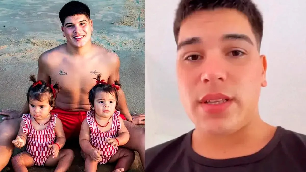 Thiago Medina reaccionó en terapia y sonrió al ver videos de sus gemelas