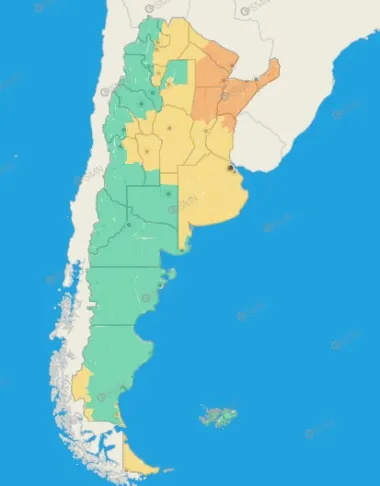 Corrientes bajo alerta naranja por tormentas fuertes