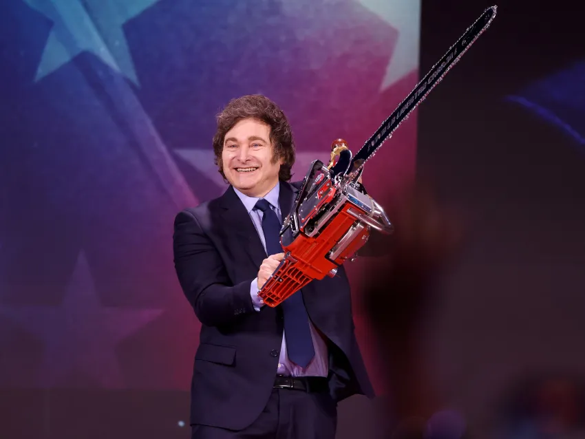 Una importante encuesta ubicó a Milei como segundo líder más influyente del mundo