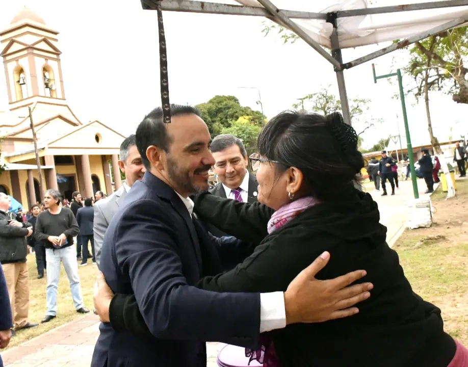 VALDÉS ACOMPAÑÓ A LA COMUNIDAD DE MBURUCUYÁ EN SU FIESTA PATRONAL POR SAN ANTONIO DE PADUA